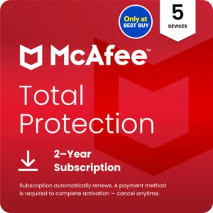McAfee - Total Protection 5-Device for 2-Year Subscription